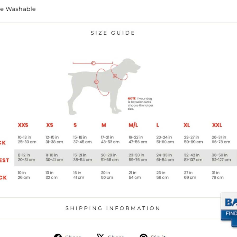 NWT $45 BAYDOG GLACIER BAY WINTER FALL DOG COAT JACKET VEST Red Gray XS - Picture 3 of 3